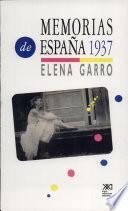 libro Memorias De España 1937